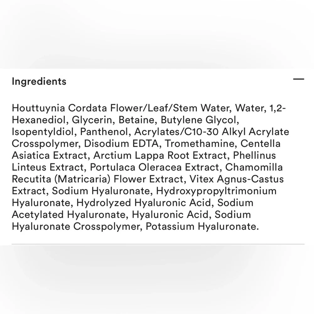 Anua discover heartleaf